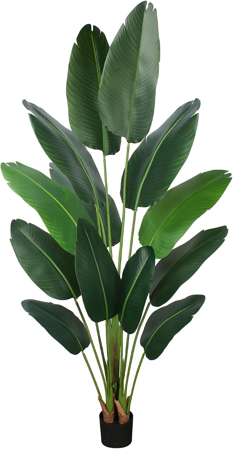 Artificial Tropical Banana Leaf Plant - Image 2