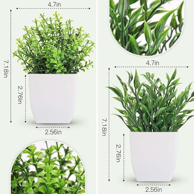 Artificial Mini Decorative Green Plant - Image 2