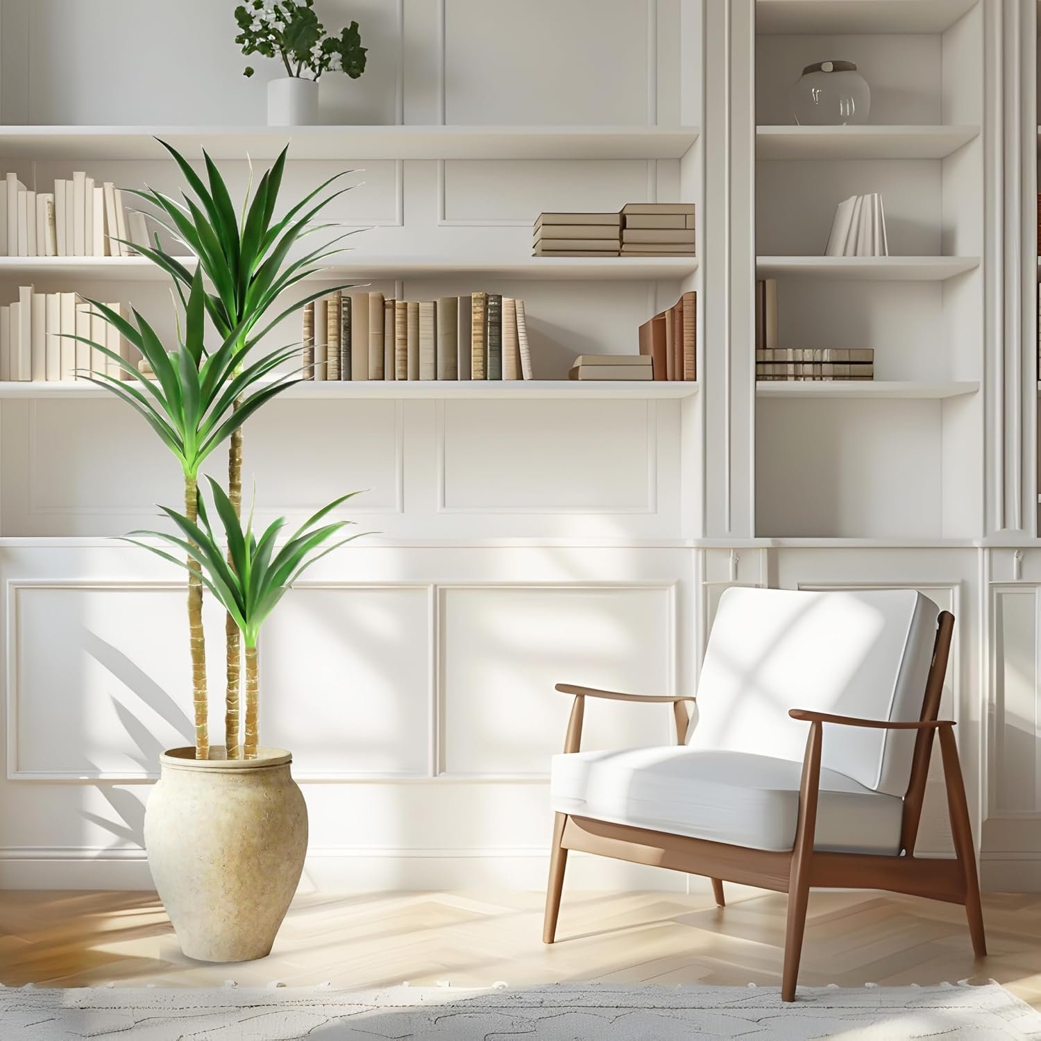 Realistic Artificial Dracaena Floor Plant