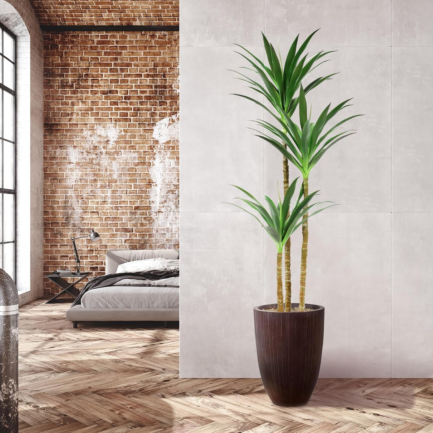 Realistic Artificial Dracaena Floor Plant - Image 2